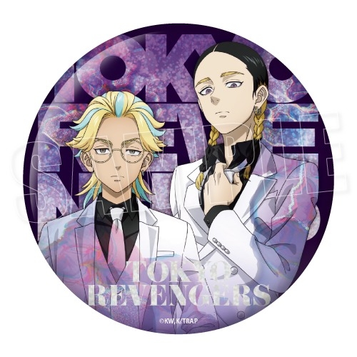 グッズ-バッチ】東京リベンジャーズ BIGホロ缶バッジ《Duo Style ver 