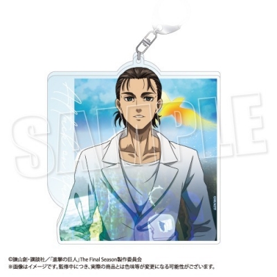 【グッズ-キーホルダー】進撃の巨人 BIGアクリルキーホルダー《Reflect Memories ver.》(エレン)【アニメイト先行販売】