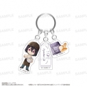 【グッズ-キーホルダー】「文豪ストレイドッグス」 三連アクリルキーホルダー(きゃらまーじゅ)ベーカリーver. フョードル・Dの画像