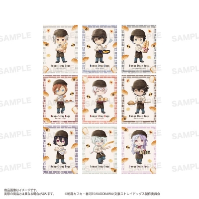 【グッズ-カード】「文豪ストレイドッグス」 ミニカードセット(きゃらまーじゅ)ベーカリーver.