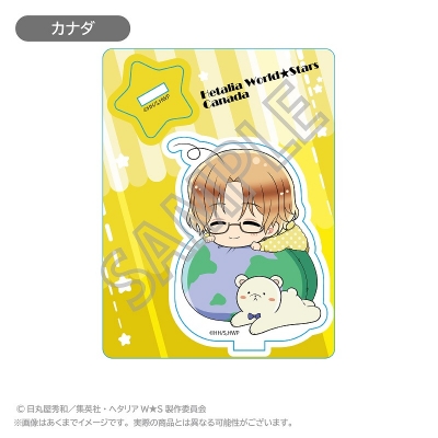 【グッズ-スタンドポップ】ヘタリア World★Stars ふわみんアクリルマスコット カナダ