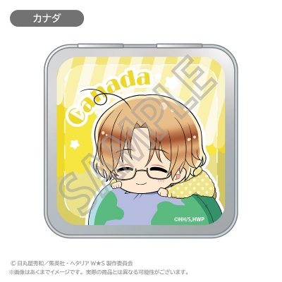 【グッズ-小物入れ】ヘタリア World★Stars ふわみんコレクション缶ケース カナダ