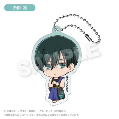 【グッズ-キーホルダー】ブルーロック ミニキャラアクリルキーホルダー 法被 ver. 糸師 凛