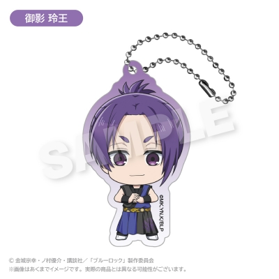 【グッズ-キーホルダー】ブルーロック ミニキャラアクリルキーホルダー 法被 ver. 御影 玲王
