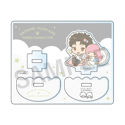 【グッズ-スタンドポップ】夏目友人帳×サンリオキャラクターズ ゆらゆらアクリルスタンド(サンリオキャラクターズ コラボ第二弾) 北本篤史&リトルツインスターズ