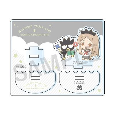 【グッズ-スタンドポップ】夏目友人帳×サンリオキャラクターズ ゆらゆらアクリルスタンド(サンリオキャラクターズ コラボ第二弾) 夏目レイコ&バッドばつ丸