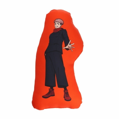 【グッズ-クッション】呪術廻戦 ダイカットミニクッション2 【描き下ろし】虎杖悠仁