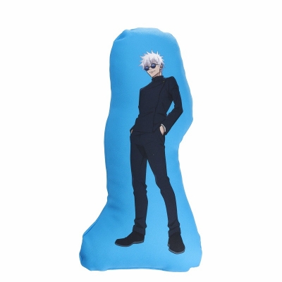 【グッズ-クッション】呪術廻戦 ダイカットミニクッション2 【描き下ろし】五条悟(懐玉・玉折)