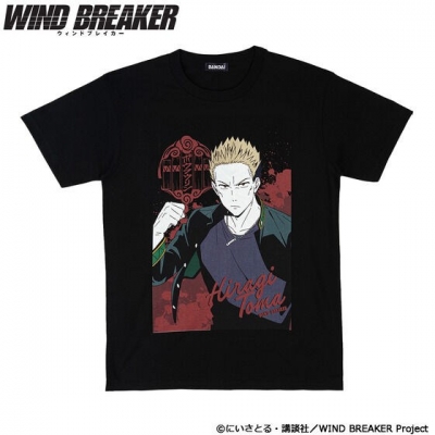 【グッズ-Tシャツ】WIND BREAKER Tシャツコレクション(柊登馬) L