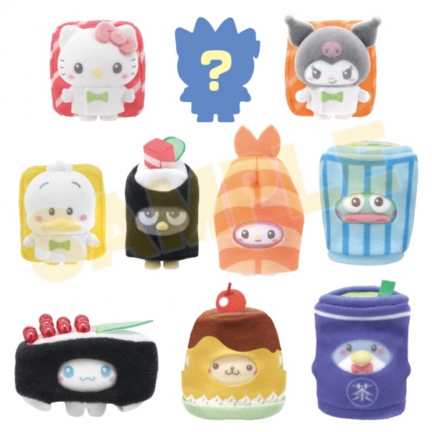 【グッズ-玩具】サンリオキャラクターズ ぷちとも Sanrio characters みんなでおすし