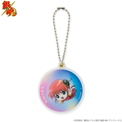 【グッズ-ミラー】銀魂 とじこめシャボンデザイン スライドミラー神楽