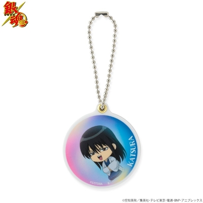 【グッズ-ミラー】銀魂 とじこめシャボンデザイン スライドミラー桂小太郎