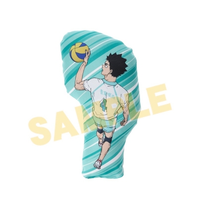 【グッズ-クッション】ハイキュー!! ダイカットミニクッション【描き下ろし】岩泉 一