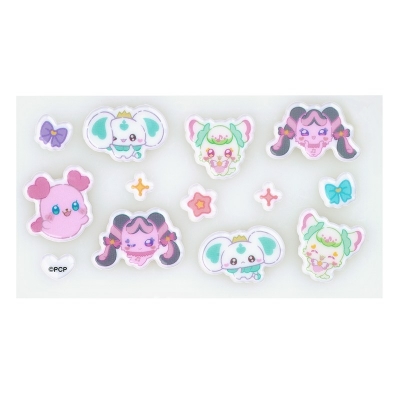 【グッズ-シール】ぷちきゅあ ぷちきゅあシールハウス おかしver.