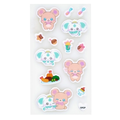【グッズ-シール】ぷちきゅあ ぷちきゅあシールリフィル~もぐもぐランチver.~