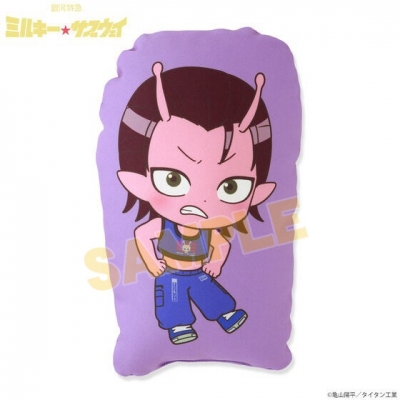 【グッズ-クッション】銀河特急 ミルキー☆サブウェイ ミニクッション カナタ