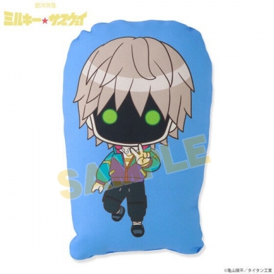 【グッズ-クッション】銀河特急 ミルキー☆サブウェイ ミニクッション マックス