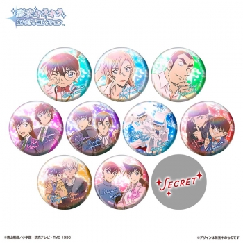 グッズ-バッチ】名探偵コナン 彩光キラキラカンバッジコレクション Vol 