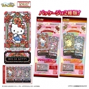 【グッズ-ポスター】サンリオキャラクターズ チケットライクコレクション ステンドグラスデザインの画像