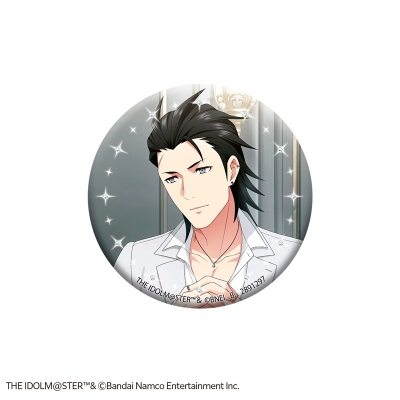 【グッズ-バッチ】アイドルマスター SideM ×TUfave ホログラム缶バッジセット<黒野玄武>