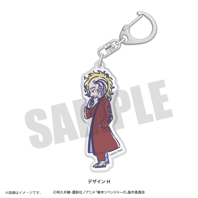 【グッズ-キーホルダー】TVアニメ「東京リベンジャーズ」 れとぽぷ 第7弾 アクリルキーホルダー(全10種)H 斑目 獅音