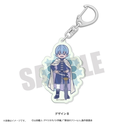 【グッズ-キーホルダー】TVアニメ「葬送のフリーレン」 れとぽぷ 蓄光アクリルキーホルダー B ヒンメル