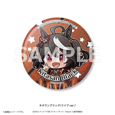 【グッズ-バッチ】ウマ娘 プリティーダービー Season 3 あにぽぷ ホログラム缶バッジ(ライブver.)