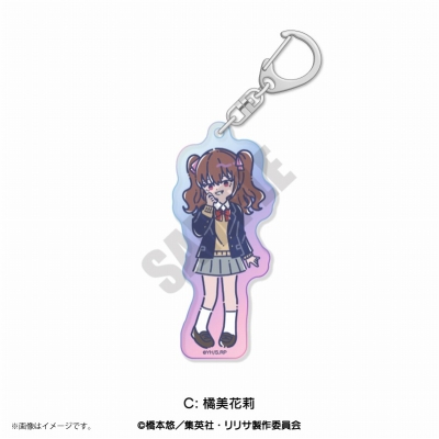 【グッズ-キーホルダー】TVアニメ『2.5次元の誘惑』 れとぽぷ オーロラアクリルキーホルダー C 橘美花莉