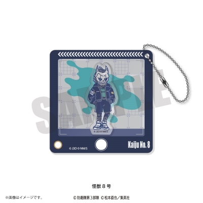 【グッズ-キーホルダー】アニメ『怪獣8号』 れとぽぷ 第2弾 シャカシャカアクリルキーホルダー(全12種) 怪獣8号