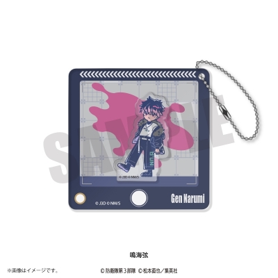 【グッズ-キーホルダー】アニメ『怪獣8号』 れとぽぷ 第2弾 シャカシャカアクリルキーホルダー(全12種) 鳴海弦