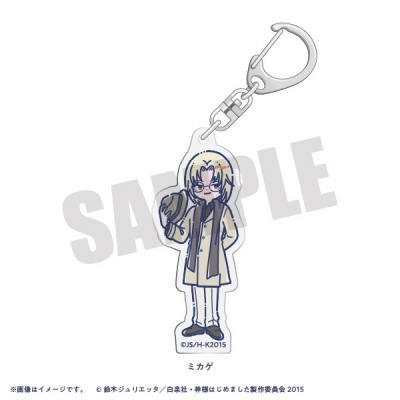 【グッズ-キーホルダー】TVアニメ『神様はじめました』 れとぽぷ アクリルキーホルダー(全8種)ミカゲ