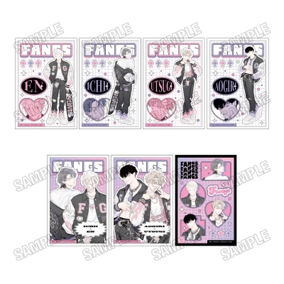 【グッズ-カード】『FANGS』 描き下ろしイラストカードセット【再販】