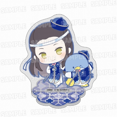 【グッズ-スタンドポップ】大河幻想ラジオドラマ「魔道祖師」×サンリオキャラクターズ アクリルスタンド【ミニキャラver.】③藍曦臣×タキシードサム