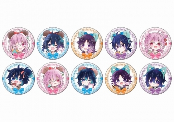 グッズ-バッチ】「ハッピーシュガーライフ」 描き下ろし缶バッジ 