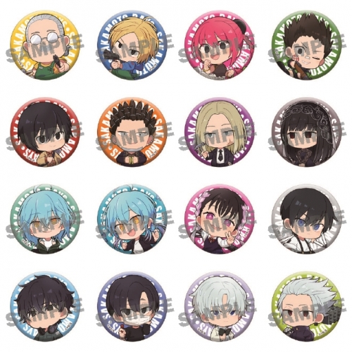 グッズ-バッチ】『SAKAMOTO DAYS』 ミニキャラ缶バッジコレクション 