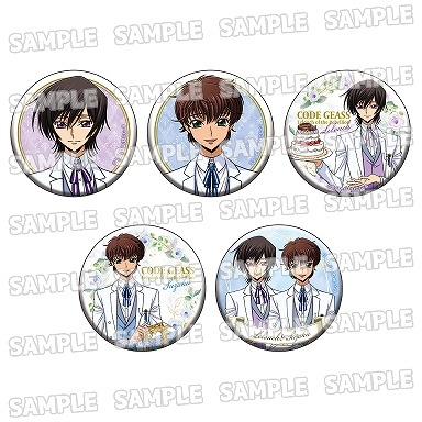 グッズ-バッチ】コードギアス 反逆のルルーシュ 描き下ろし缶バッジ 