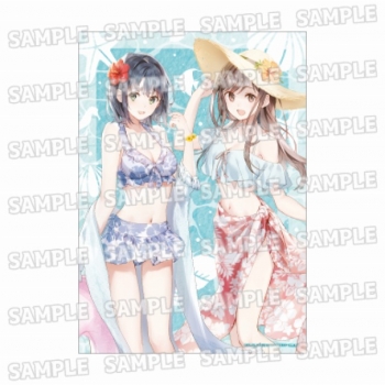 グッズ-タペストリー】「安達としまむら」 描き下ろしB2タペストリー 