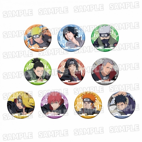 グッズ-バッチ】NARUTO-ナルト- 疾風伝 描き下ろし缶バッジ 