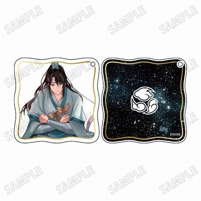 【グッズ-キーホルダー】大河幻想ラジオドラマ「魔道祖師」 描き下ろしスライドアクリルキーホルダー【幻夢ver.】⑥藍思追