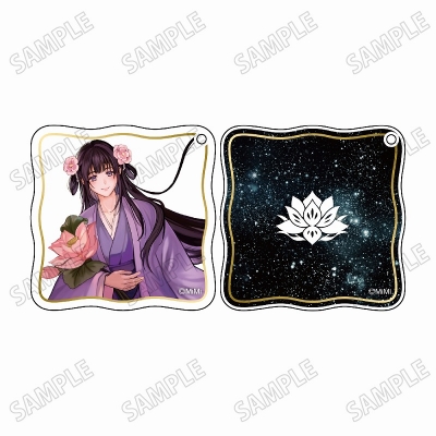 【グッズ-キーホルダー】大河幻想ラジオドラマ「魔道祖師」 描き下ろしスライドアクリルキーホルダー【幻夢ver.】⑧江厭離