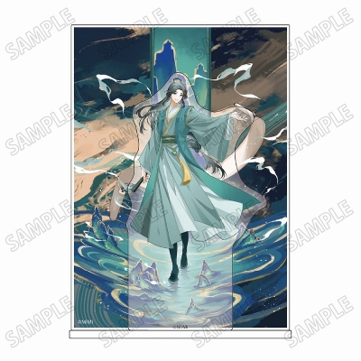 【グッズ-スタンドポップ】大河幻想ラジオドラマ「魔道祖師」 描き下ろしアクリルジオラマ【幻鏡ver.】④聶懐桑