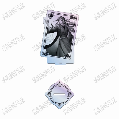 【グッズ-スタンドポップ】大河幻想ラジオドラマ「魔道祖師」 描き下ろしカード型オーロラアクリルスタンド【幻鏡ver.】①魏無羨