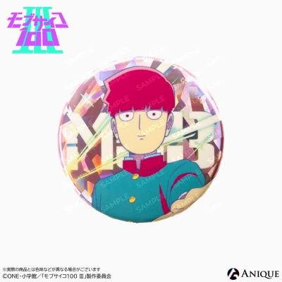 【グッズ-バッチ】モブサイコ100 Ⅲ トレーディングホログラム缶バッジ(全6種)