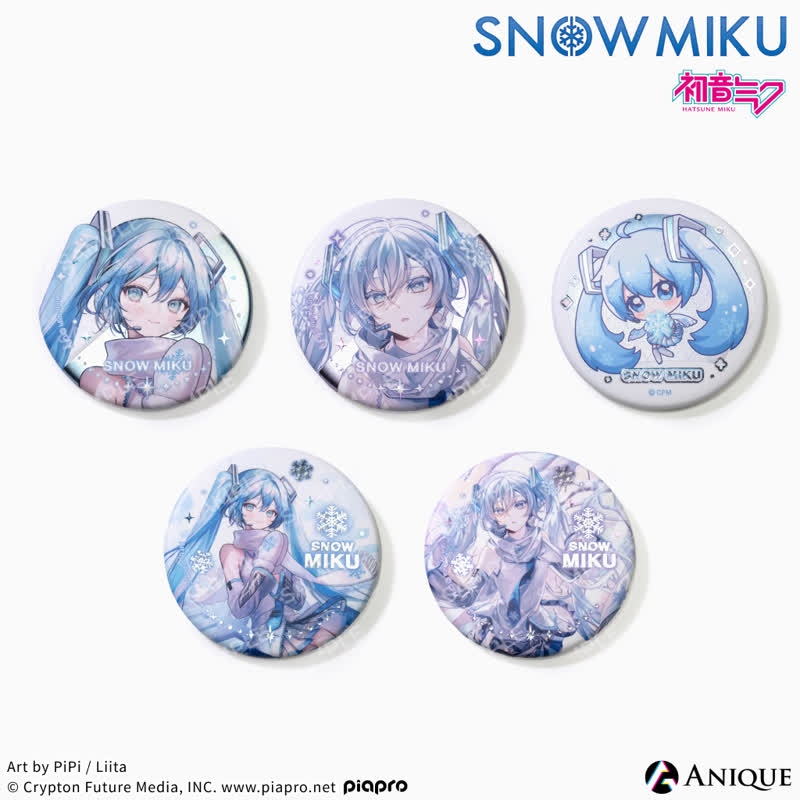 グッズ > バッチ類 > 【グッズ-バッチ】初音ミク [SNOW MIKU] 雪ミク 