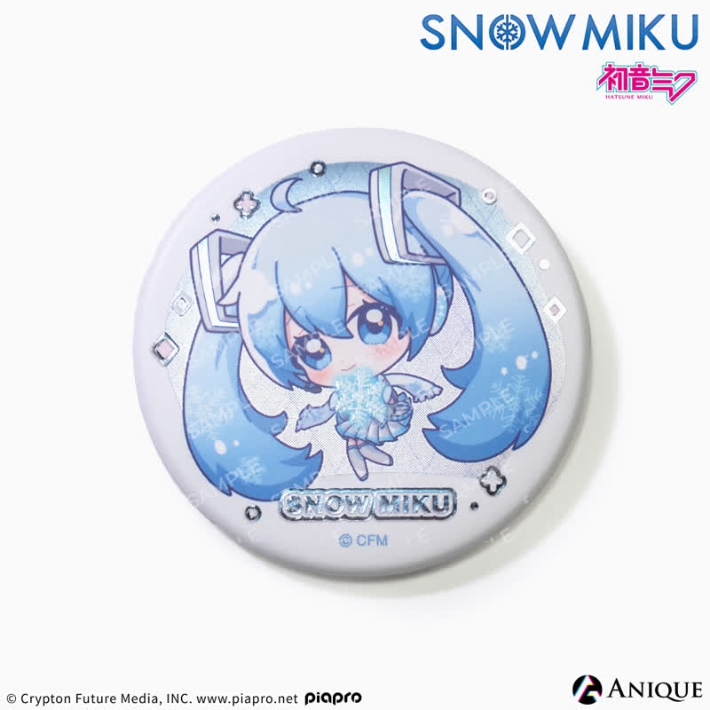 グッズ > バッチ類 > 【グッズ-バッチ】初音ミク [SNOW MIKU] 雪ミク 