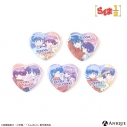 【グッズ-バッチ】らんま1/2 トレーディングハート缶バッジ(全5種)の画像