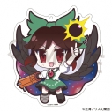 【グッズ-キーホルダー】東方Project アクリルキーホルダー ゆるっととうほう 195 霊烏路空 非想天則Ver.の画像