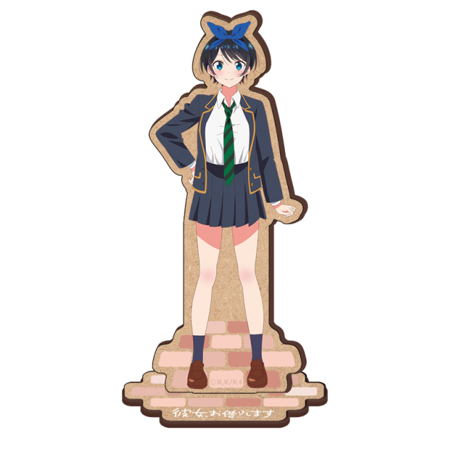 【グッズ-スタンドポップ】TVアニメ『彼女、お借りします 4期』 木製キャラスタンド 更科瑠夏