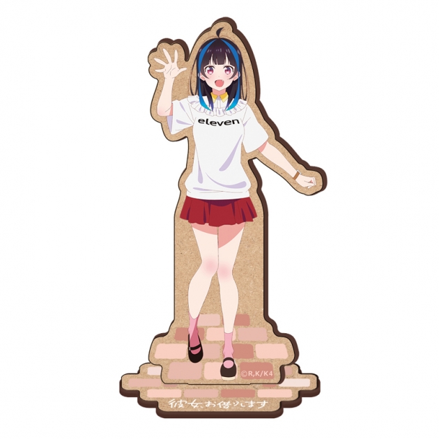 【グッズ-スタンドポップ】TVアニメ『彼女、お借りします 4期』 木製キャラスタンド 八重森みに