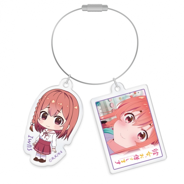 【グッズ-キーホルダー】TVアニメ『彼女、お借りします 4期』 ワイヤーアクリルキーホルダー 桜沢墨